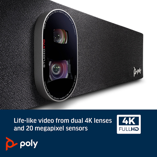 Poly Studio X70 All-In-One Video Bar EMEA INTL 83Z51AA#ABB, 7200-87290-101