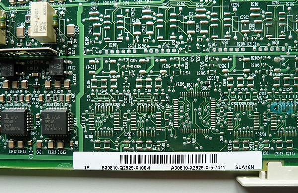Analog subscriber module SLA16N S30810-Q2929-X100 L30251-U600-A120 Refurbished