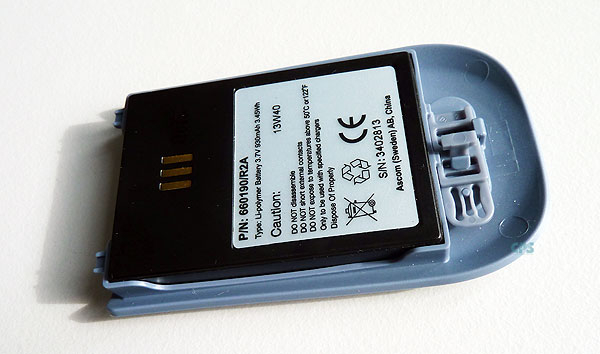 Ascom I62 & D62 DECT Original Akku Batterie 930mAh 3,7V 660190/R2A/R2B 660217 NEU