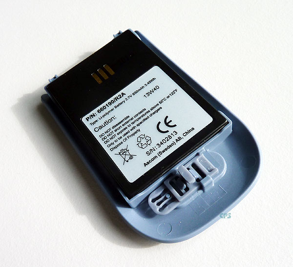 Ascom I62 & D62 DECT Original Akku Batterie 930mAh 3,7V 660190/R2A/R2B 660217 NEU