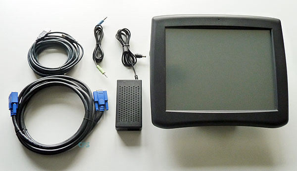 ATM Touch screen 12" dunkelgrau Tradeboard ATM-123-000-0-C13-004 Refurbished