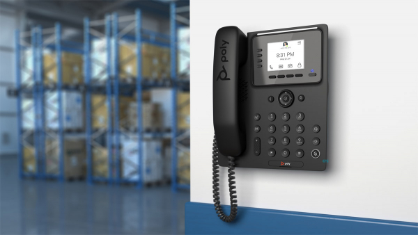 Poly CCX 350 Business Media Phone for Microsoft Teams, PoE 848Z7AA#AC3, 2200-49690-019