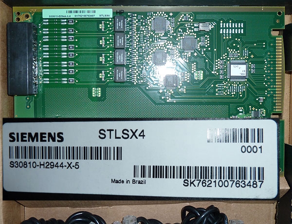 Digital S0 Trunk Module 2xBri Ports STLSX4 for OSBiz X3W X5W & HiPath 3350 3550 L30251-U600-A671 NEW