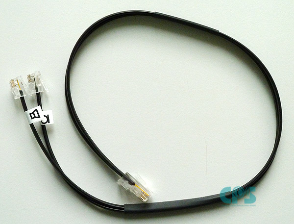 Duophon Cable for Siemens Optiset RJ45 on 2xRJ9 DUO2564 59203 NEW