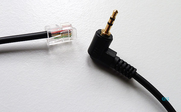 Duophon Kabel für Panasonic RJ auf 2,5mm Klinkenstecker DUO2568 NEU