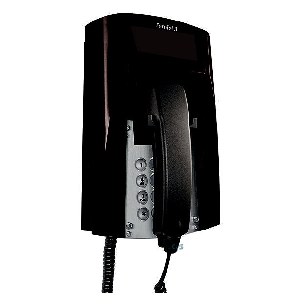 FHF Ex-Telephone FernTel 3 Zone 2 black without display with spiral cord 11240020