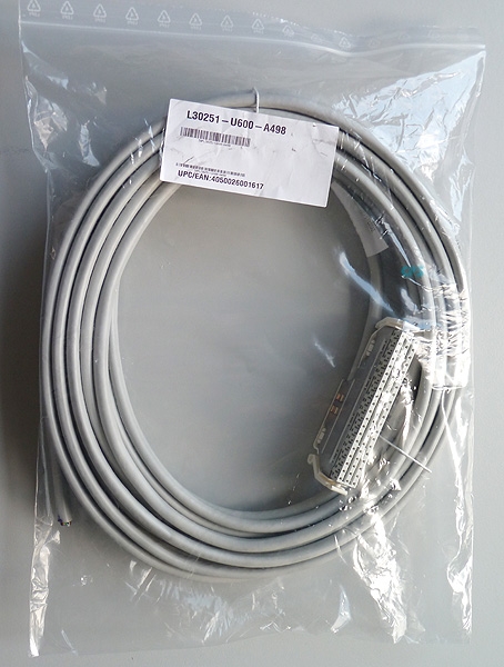 24-Pair MDF Cable (SIVAPAC to open-end), 10m, HVT-cable, 24 DA, OSBiz X8 & HiPath 3800 L30251-U600-A498 NEW