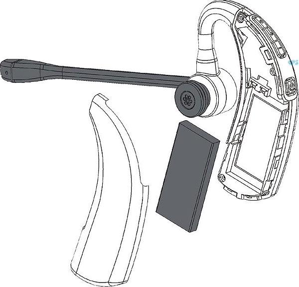 IPN W970 über dem Ohr DECT Headset mit USB IPN310