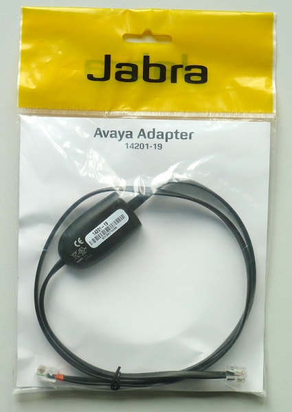 Jabra EHS-Adapter Avaya GN9120 GN93XX PRO94XX PRO920 GO6470 DHSG 14201-19