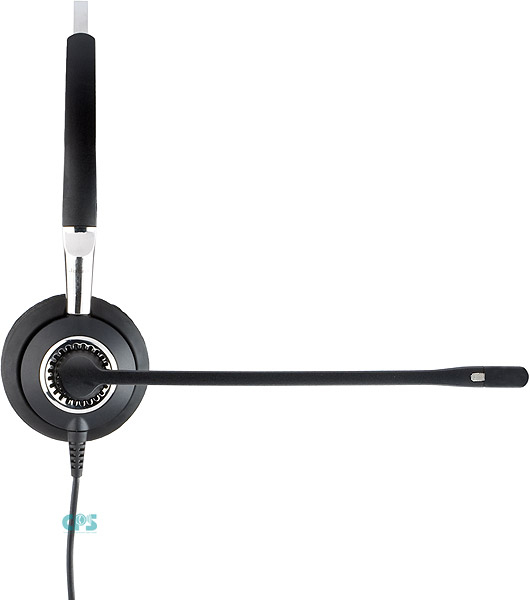 Jabra BIZ 2400 Duo, Noise-Cancelling, Wideband-Headset (QD), Mikrofonarm Free Spin 2489-825-109