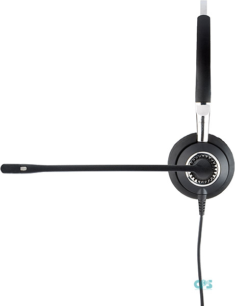 Jabra BIZ 2400 Duo, Noise-Cancelling, Wideband-Headset (QD), Mikrofonarm Free Spin 2489-825-109