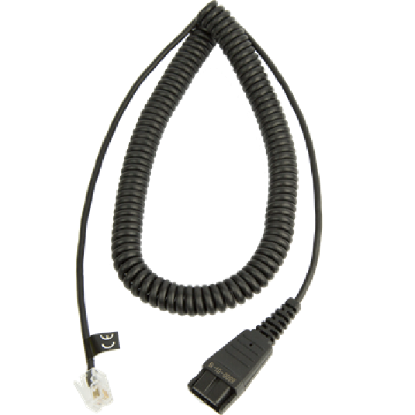 Jabra QD on RJ9 for Nortel devices 8800-01-19