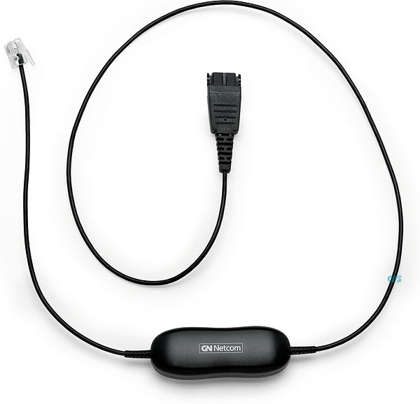 Jabra Smart Cord QD on RJ9 smooth for Avaya one-X 88001-03