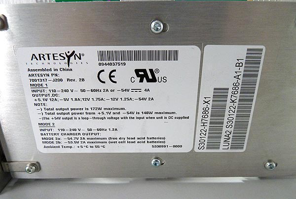 Powered Unit LUNA2 HiPath 3800 PSU Power Supply S30122-K7686-A1, S30122-H7686-X1 L30251-U600-A85 Refurbished