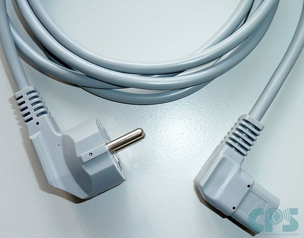 Unify Netzleitung Stromkabel EU abgewinkelt 2,5m Grau L30251-U600-A102 NEU