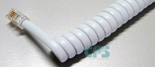Hörerschnur Handapparateschnur OS 15, 20, 30, 40, 60 iceblue Ersatzteil V30146-H4009-L537 NEU