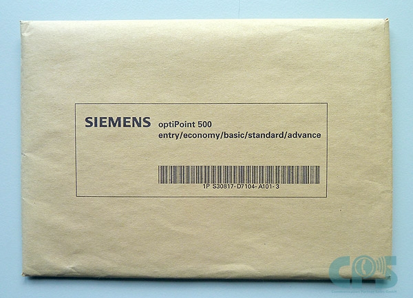 Siemens optiPoint 500 accessories pack Beipack S30817-D7104-A101-3 NEW
