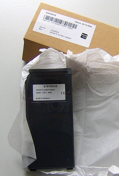 Optiset E contact adapter S30817-K7011-B954 NEU