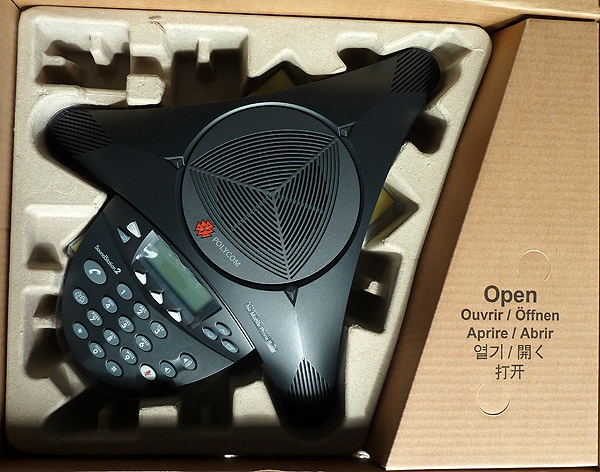 Polycom SoundStation 2 mit Display Erweiterbar 2200-16200-120
