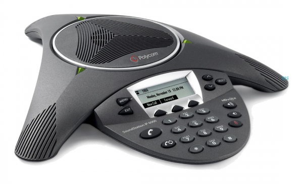 Poly SoundStation IP 6000 (SIP) Konferenztelefon, PoE, erweiterbar 2200-15600-001