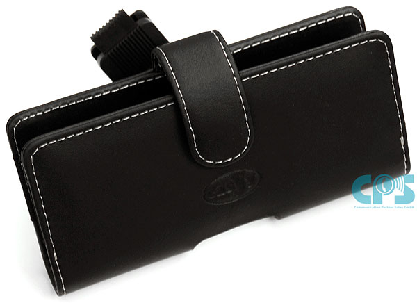 Leather phone case leather bag transverse for ASCOM d41 / d62 / d81 / d81 Ex 0099-AS