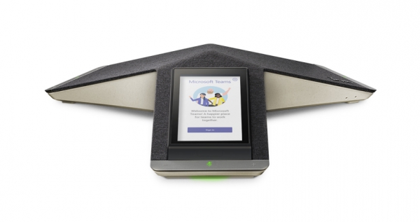 Poly Trio C60 IP-Konferenztelefon für Microsoft Teams/SfB mit integriertem Wi-Fi, Bluetooth, DECT, ohne Netzteil PoE, für EURO & ANZ 2200-86590-019