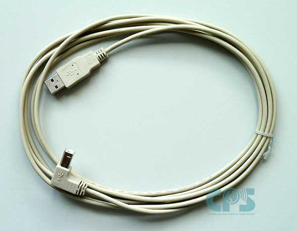 USB Cable Plug A on Angle Plug B 3m grey S30267-Z360-A30 Refurbished