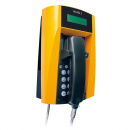 FHF Wetterfestes Telefon FernTel 3 schwarz/gelb mit Display mit Panzerschnur 11233021